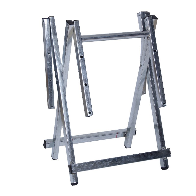 手提桌架支架配件家用餐桌简易金属铁艺桌腿折叠便携方桌桌脚架子