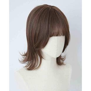 正品分超强日系狼尾小假发 空气感外翻锁骨四六短发 发三种刘海鲶