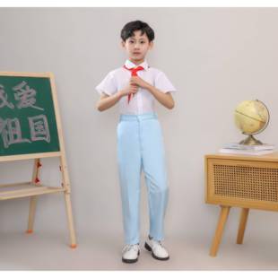 正品一儿童冯琳同款朗服中小学红领巾六大合唱男女童主诵持演生出