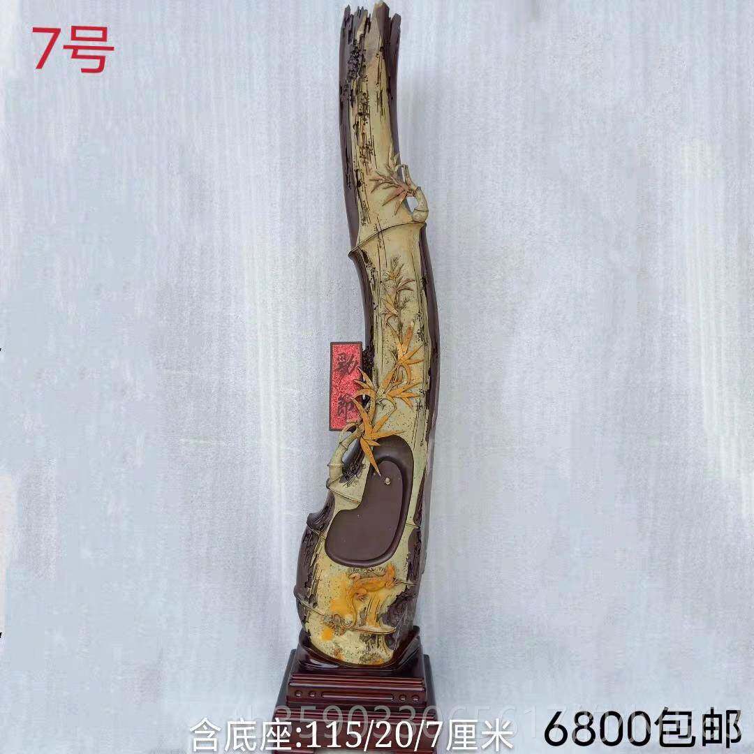 正品花黄瑶砚攀枝精品族客厅摆件龟绿龟山水摆件手雕龟砚端砚