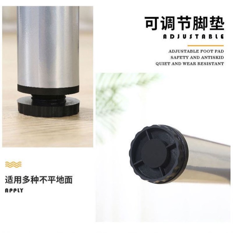 加厚餐桌架子折叠圆桌脚铁艺桌架家用桌腿酒店餐厅桌架简易餐桌架