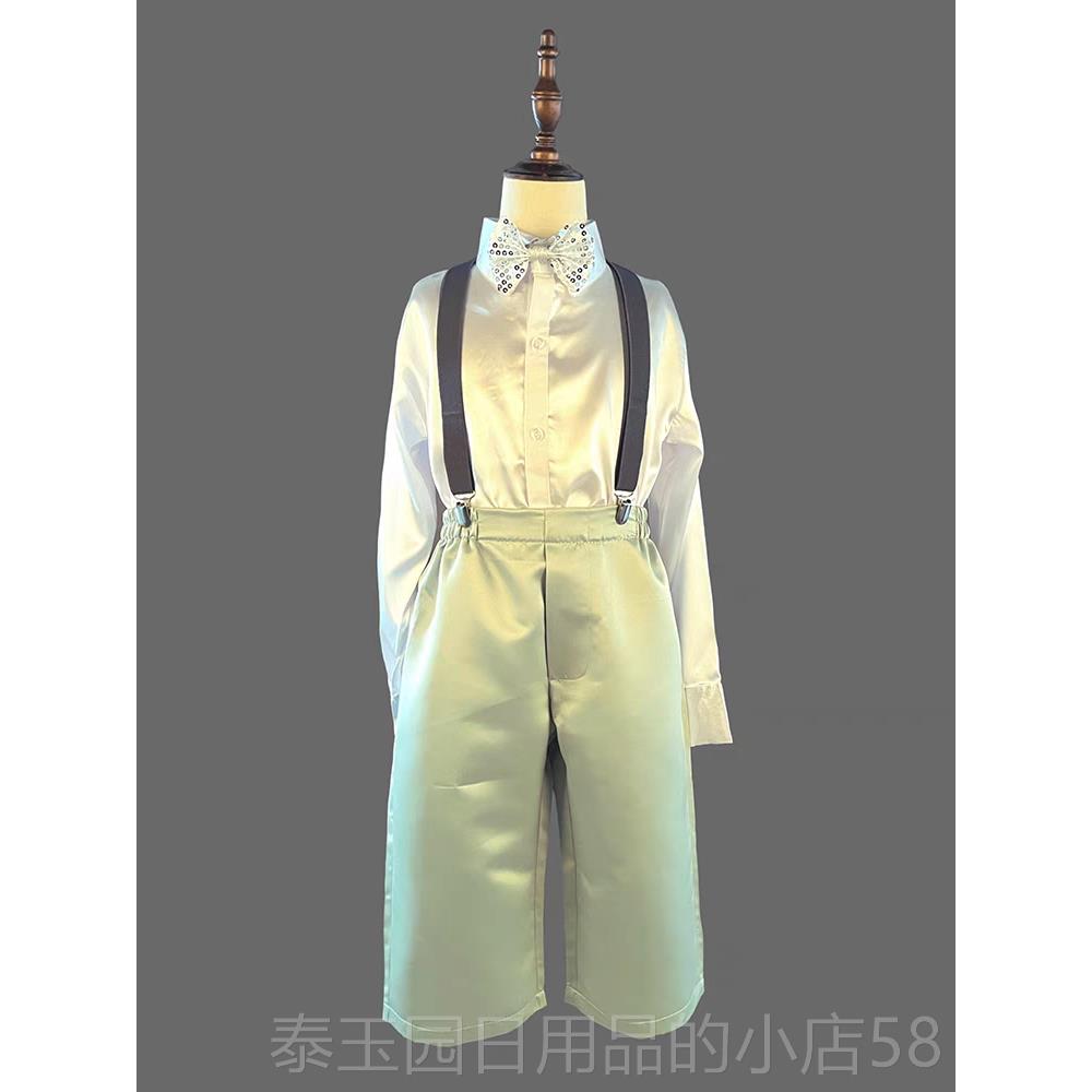 高档新款童合装演出儿服男女唱童礼服中小学生表演朗诵纱服裙大合