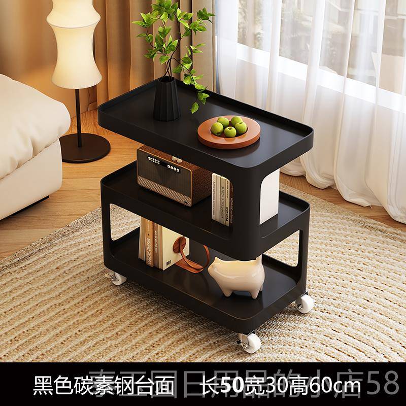 高档沙发边几边柜可移动茶几头置轻奢级小桌子客厅小推车床物架侧