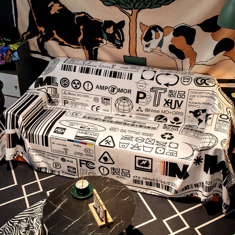 个性潮流沙发全盖布防尘坐垫扶手巾出租屋百搭沙发巾大尺寸盖巾罩