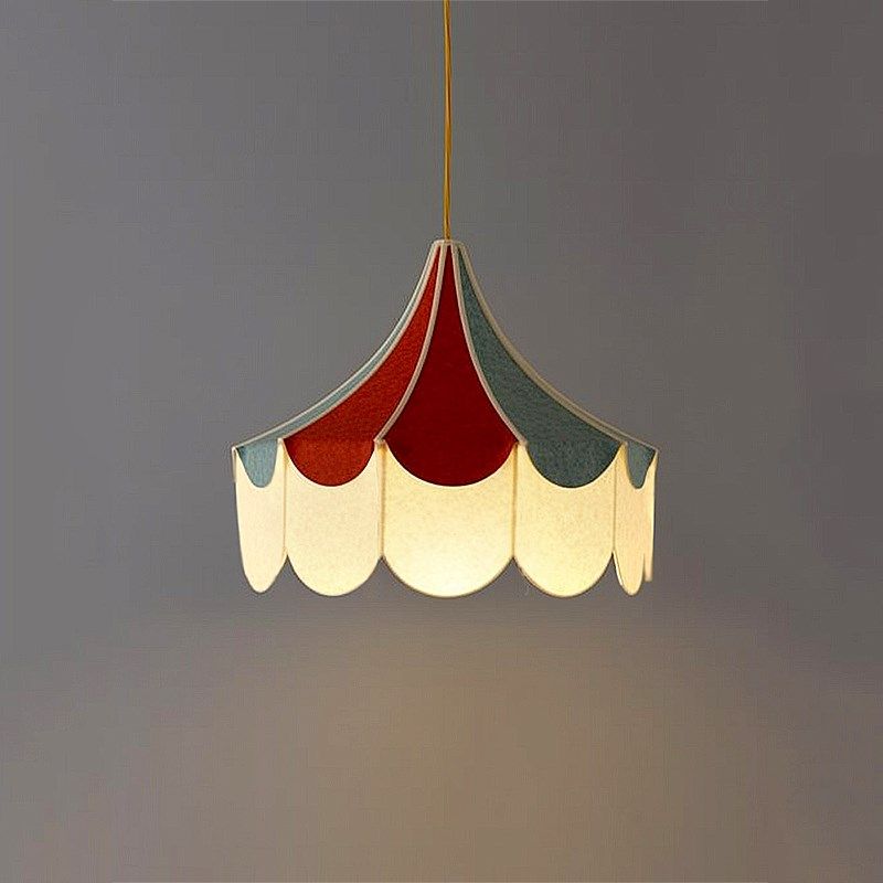 卡通马戏团儿童房吊灯孟菲斯装饰布艺帐篷灯罩彩色餐厅灯casagd,家装灯饰光源,儿童房吊灯,淘宝优惠券,粉丝福利购,淘宝优惠卷