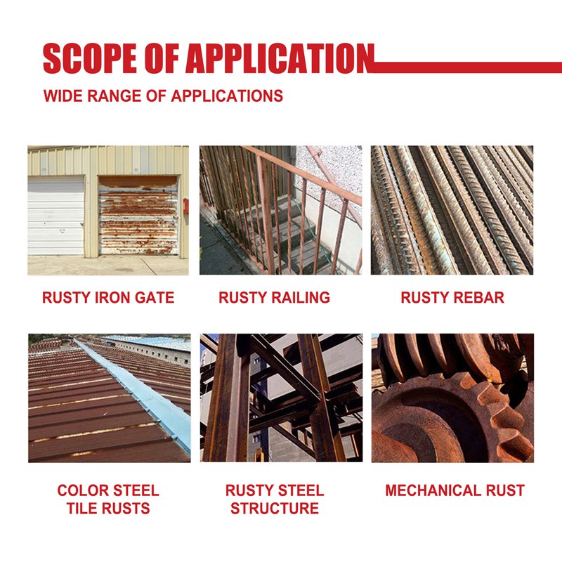 Ryhong 除锈转化剂 汽车免除锈底漆 松锈螺栓解锈防锈金属翻新剂