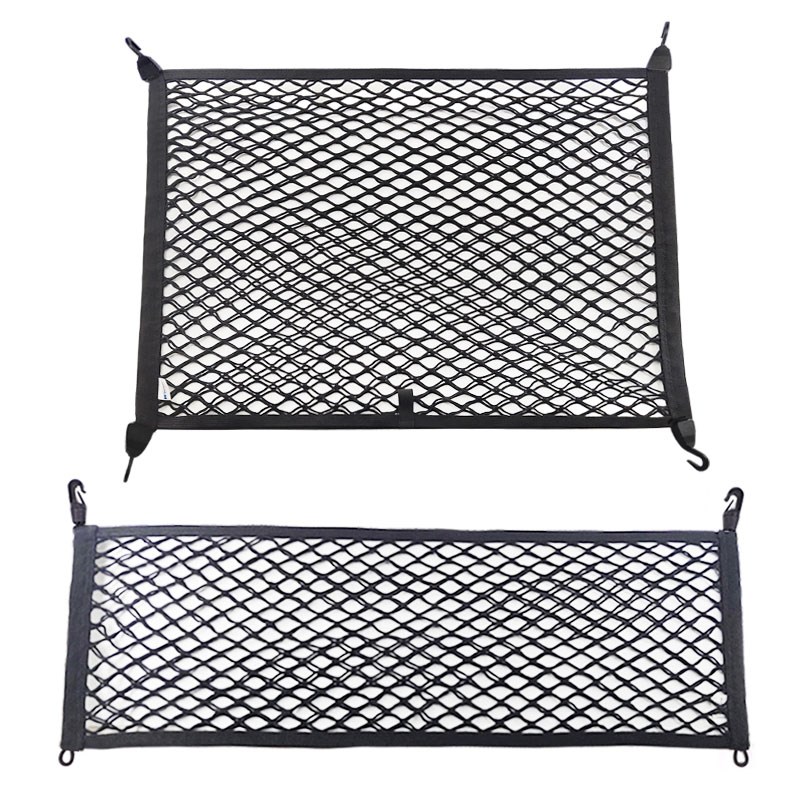 专用 于起亚霸锐 汽车后备箱网兜固定行李网车内弹力网 SUV置物袋