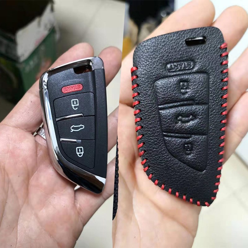 VVDI彩晶款智能卡子机皮黑金款阿福迪智能卡晶彩黑汽车钥匙包扣