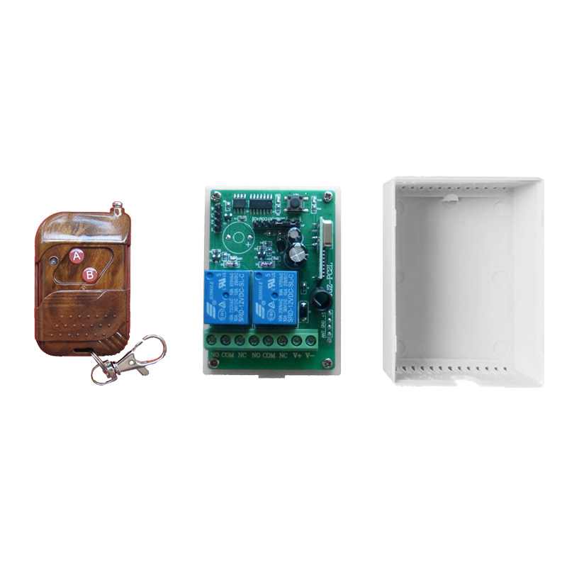 5VV2V直流电动推杆伸缩升降电机正反转无线遥控继电器控制模块