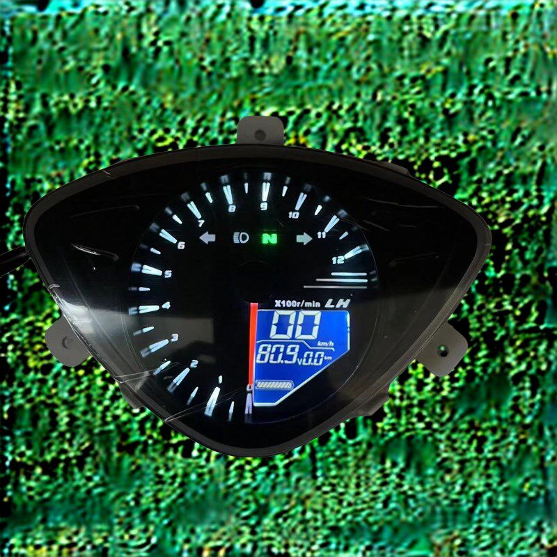 新款三阳鬼一DJ指针仪表48-120V电压通用原厂LH指针仪表液晶显示