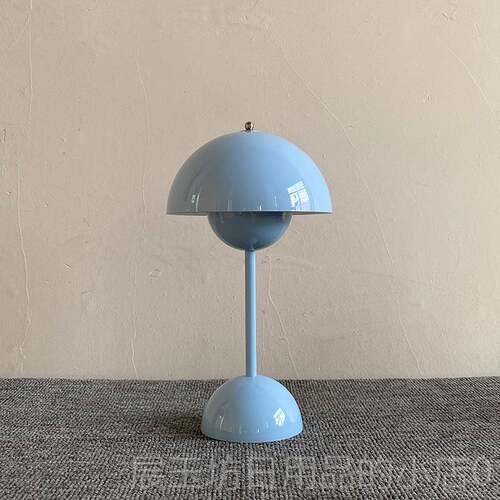 正品北欧丹麦台灯LD长明灯结婚卧苞室书桌装饰花氛围E灯床头灯蘑