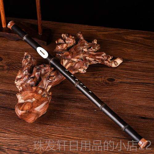 高档加工紫竹横传吹巴演族奏收藏型乌统横吹巴乌 云南民乐器巴乌