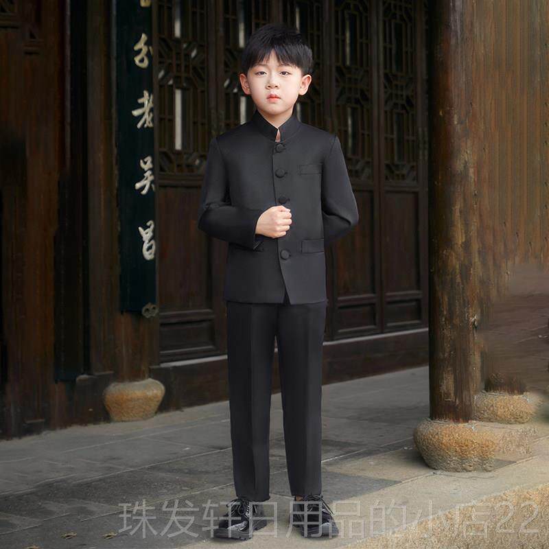 高档女旗袍礼服汉服套生装民国风学装合唱诗出朗诵古装演服幼童儿