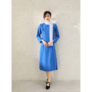 正品江姐演岩出服装女话剧国舞台表演服红梅赞绣红旗红人民大合成