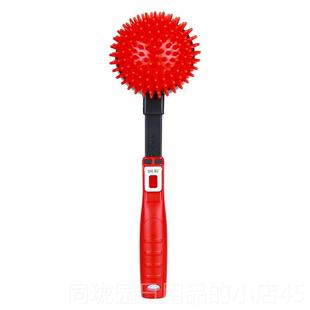 正品按摩木锤子经络拍打棒硅胶保健康养生捶后背的神器小材敲非质