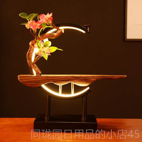 正品倒流香观炉瓷世音菩萨陶佛像禅意圈家居摆饰灯客厅沉檀香炉香