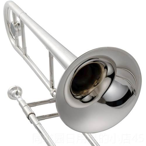 正品次7中音长乐乐器降B调号拉管金银双色10长号器