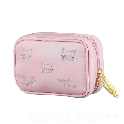 正品seet dwea收r布艺首饰盒便携式迷你旅行首饰包包纳耳钉戒指饰