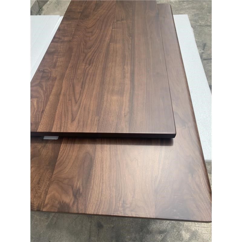 茶桌白蜡吧台餐桌木升降北美桌面樱桃木实木书桌腿黑胡桃定制板材