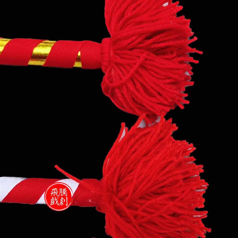 戏曲戏剧京剧杨排风烧火棍藤条花棍舞台演出道具武旦耍花棍白藤