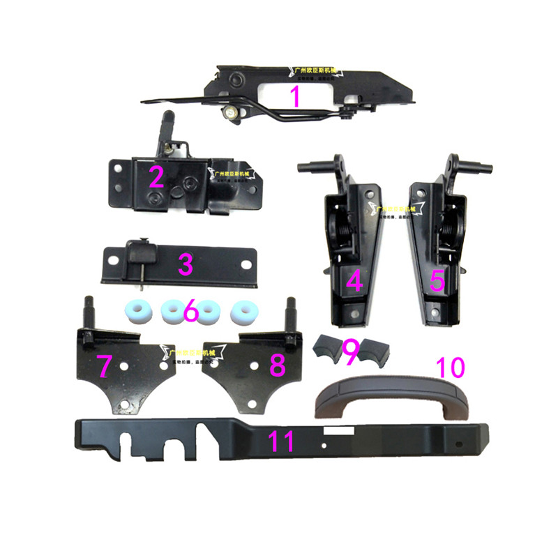 挖掘机 卡特E312/320/324/325/329/330/336C/D前挡风玻璃框架锁块