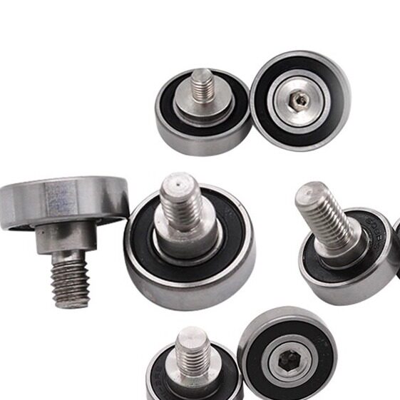 包塑塑料轴承BKR41-D19/42-D20/51-D22/52-D24/D30/D45POM轮滚轮