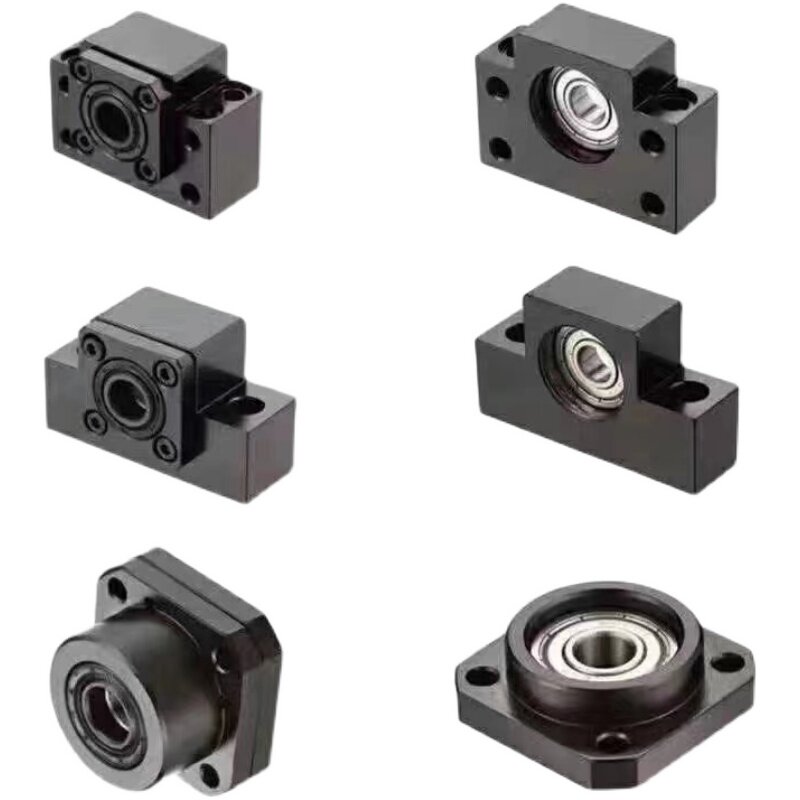 滚珠丝杆支撑螺母固定座FK/FF轴承座EKEF10/12/15/17/20/25/30