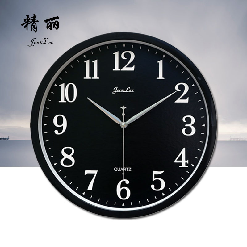 时尚挂钟客厅卧室办公静音时钟挂表墙钟简约个性创意古典石英时钟