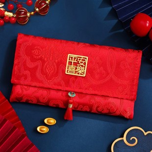 2026新款红包袋新年创意个性过年给小孩父母压岁钱马年布艺通用款