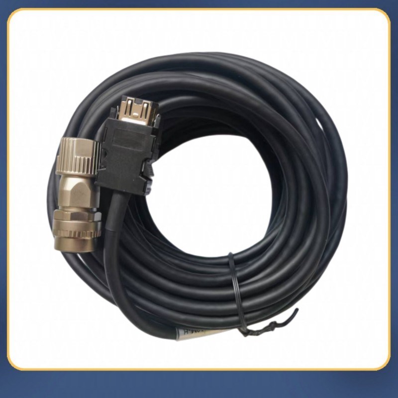 三菱大功率编码线MR-J3ENSCBL3 5 10 15M-L H 拖链伺服电缆线束