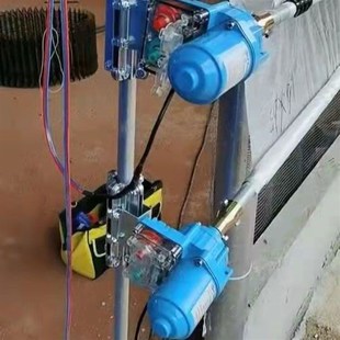 电动卷膜器大棚卷帘机温室大棚养殖场自动放风机配件爬升器升降机