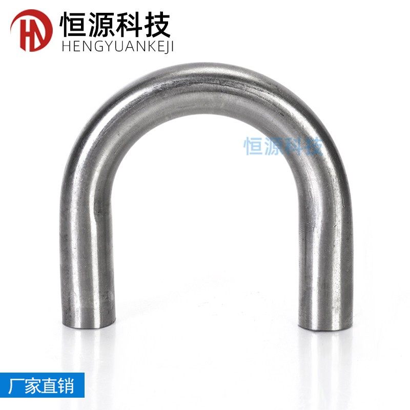 科源304单快装U型三通不锈钢卡盘卡箍卫生级单卡U形180度弯头卡盘