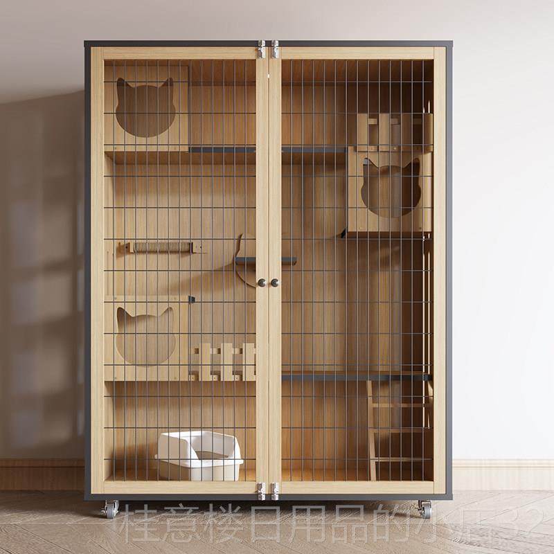 正品猫别用墅家实木空猫柜防水猫舍猫房大间猫窝大超型豪华室内猫,宠物/宠物食品及用品,猫笼子/猫别墅,淘宝优惠券,粉丝福利购,淘宝优惠卷