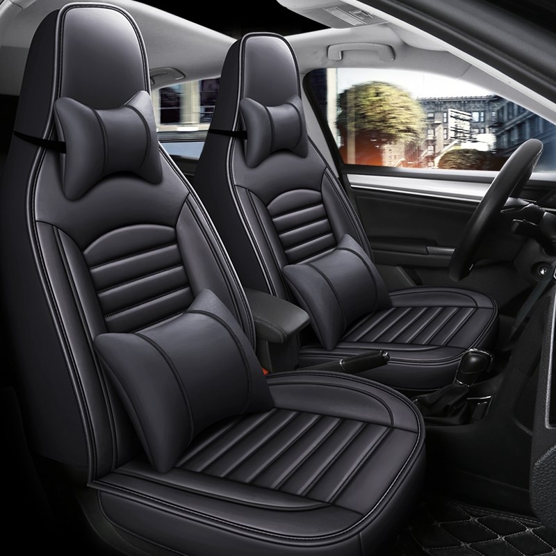 金彭t90 d90 v8金鹏d70四轮电动汽车专用座全包冰丝皮革坐垫