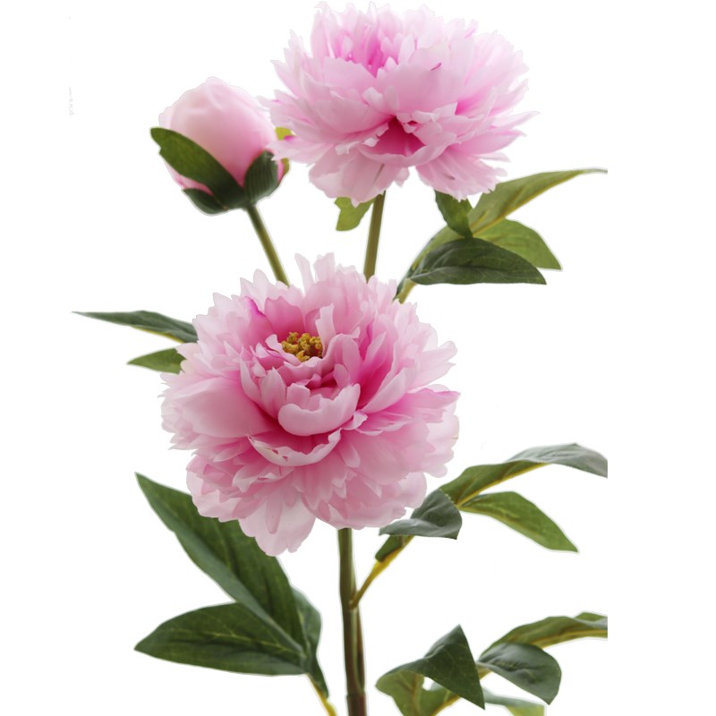 牡丹芍药仿真花假花摆设客厅摆件花束餐桌花艺装饰花塑料插花绢花