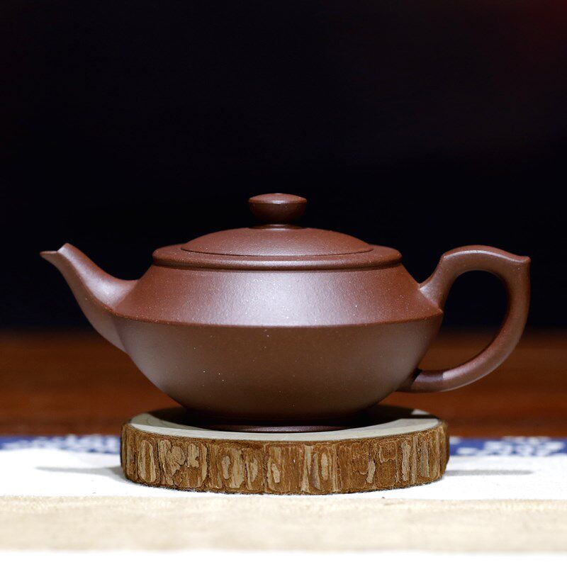 宜兴紫砂壶孔祥生纯全手工汉云壶功夫茶壶小容量原矿四号井底槽清
