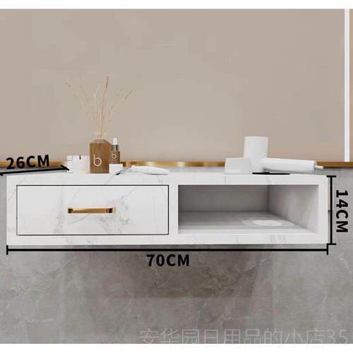 高档理髲店具柜发廊专工用剪发作台壁挂式工美发店工具柜理置物柜