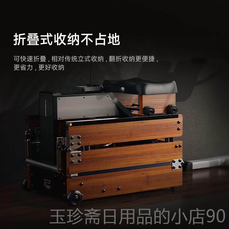 正品金史密斯水阻画划船器智能家健身器 材可折叠机用小型燃脂