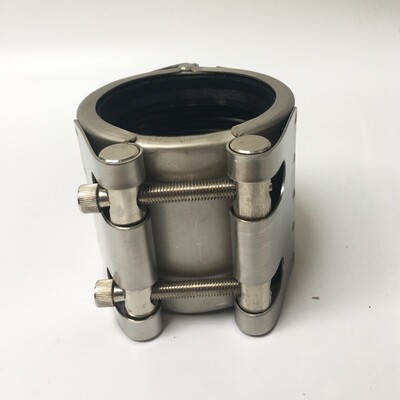 齿环型管道连接器IMPA614131不锈钢联管夹修补70带压堵漏哈夫节