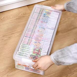 日本漫画书收纳盒CD游戏光盘整理DVD碟片专辑PS4长方形储物箱