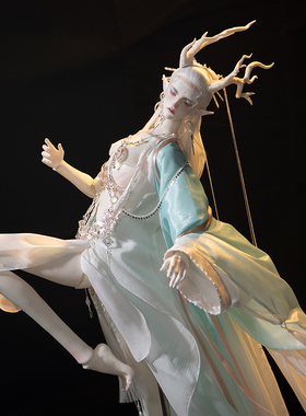 DollZone&3分应龙官服合作款BJD娃娃子不语古风DZ官方原创设计