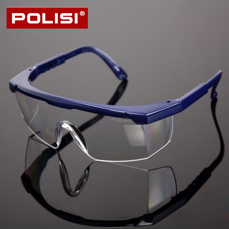 POLISI专业防护眼镜护目镜劳保男女工业防飞溅防雾实验防冲击风镜