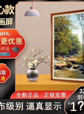 瀚林慧BOE类纸画屏32/43/55寸电子数码相框册显示器高档装饰画