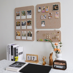 照片墙墙上毛毡板毛毡墙贴软木板留言板书桌墙面装饰创意背景板家