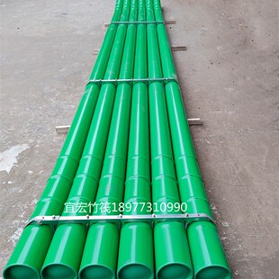 竹筏船竹排塑料PVC塑料管小型水管水上钓鱼渔船用