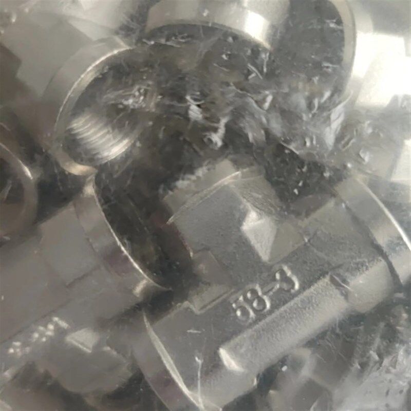 镀镍铜三通4分内丝三通水用铜三通凯伟