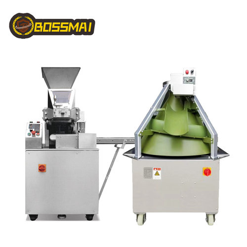 博麦自动连续面团分割机锥形滚圆机可定制Dough divider rounder
