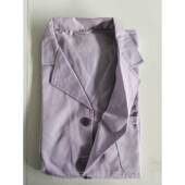 高档防尘工磨作服短款 大实验服耐加蓝长褂加厚服罩衣劳保透气工厂