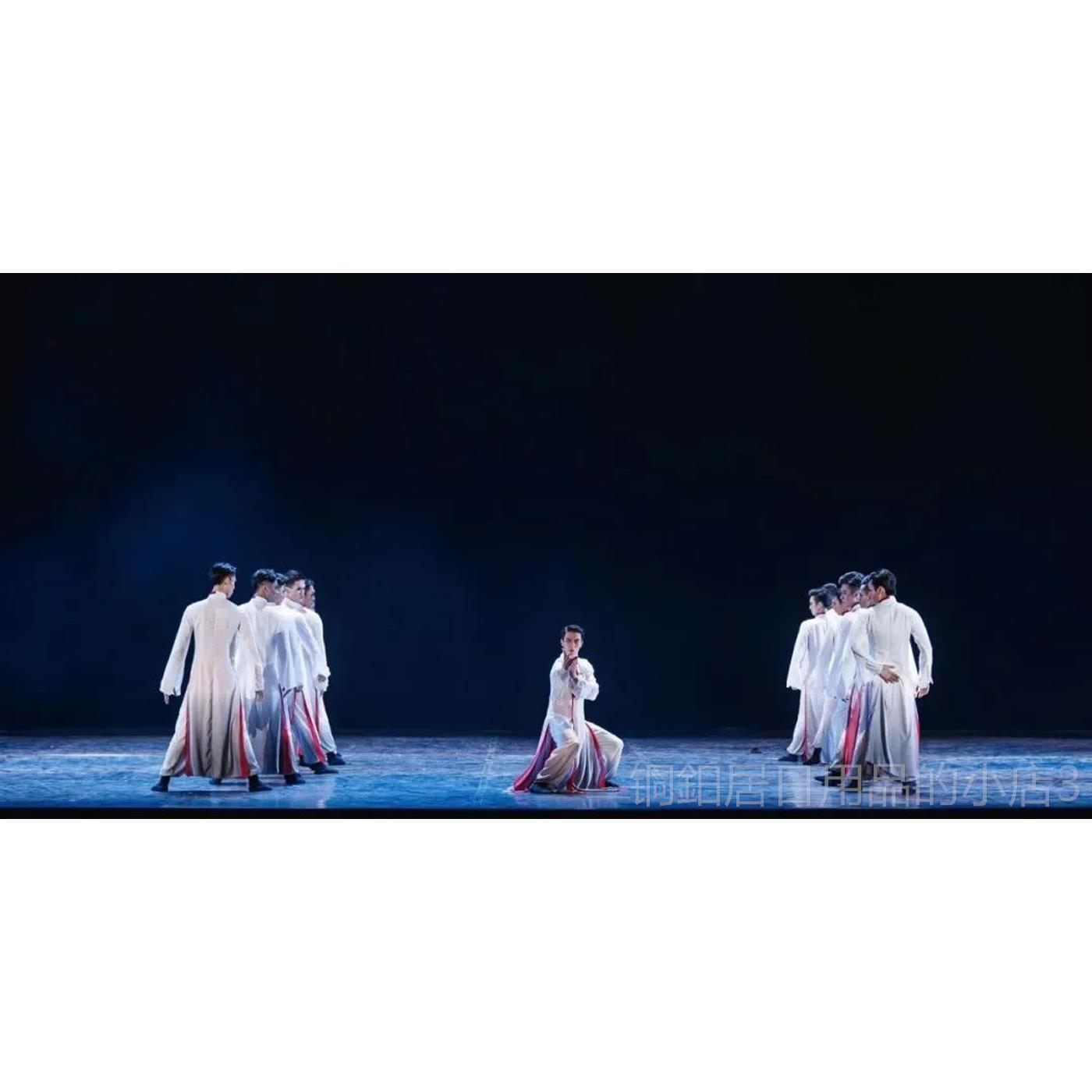 高档水墨古考典舞艺演出赞服咏蹈春武术宗师表演练功服舞飘逸太极