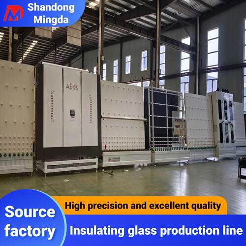 Fully automated insulated glass production line